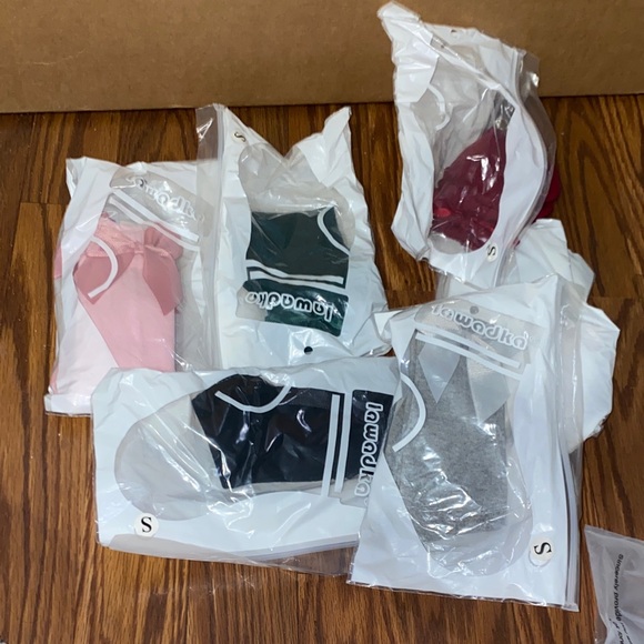 6 pairs baby bow knee high 0-6 months - Picture 4 of 13